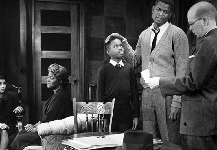 Photo of a scene from the play A Raisin in the Sun 1959