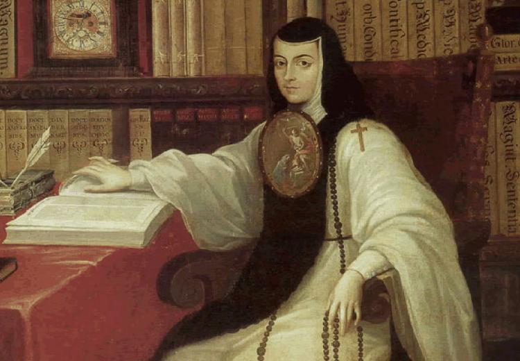 Miguel Cabrera, “Portrait of Sor Juana Inés de la Cruz” (1648-1695).