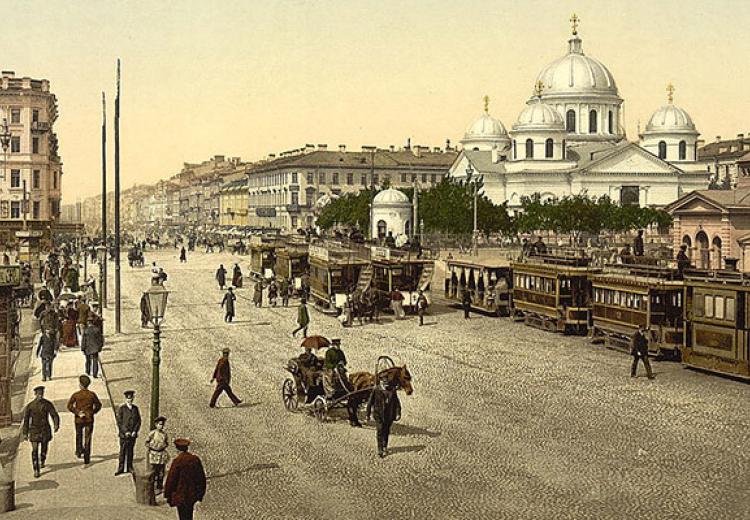 Znamenskii Place, St. Petersburg, c. 1890–1900. Detroit Publishing Co. Library o