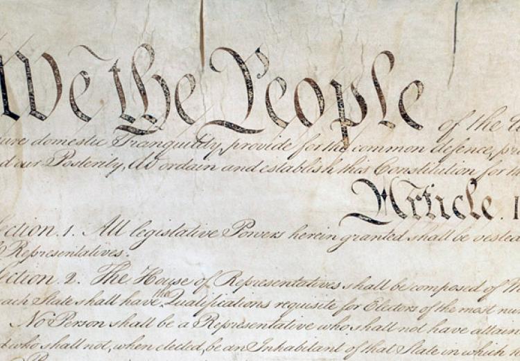 "We the People" from the U.S. Constitution