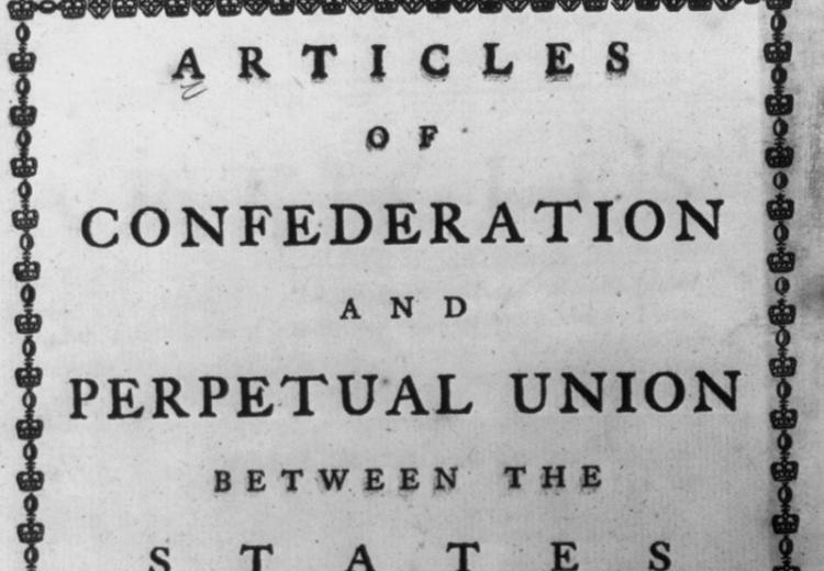 Articles of Confederation and Perpetual Union.