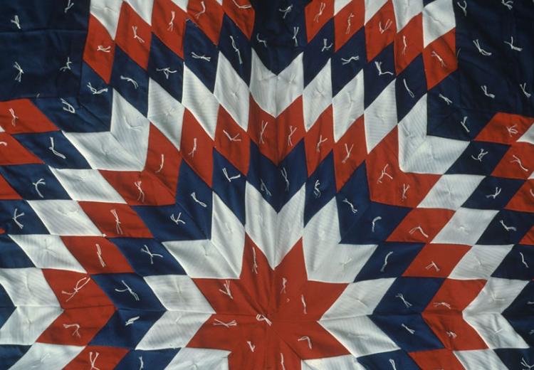 History in Quilts: Lone Star Quilt