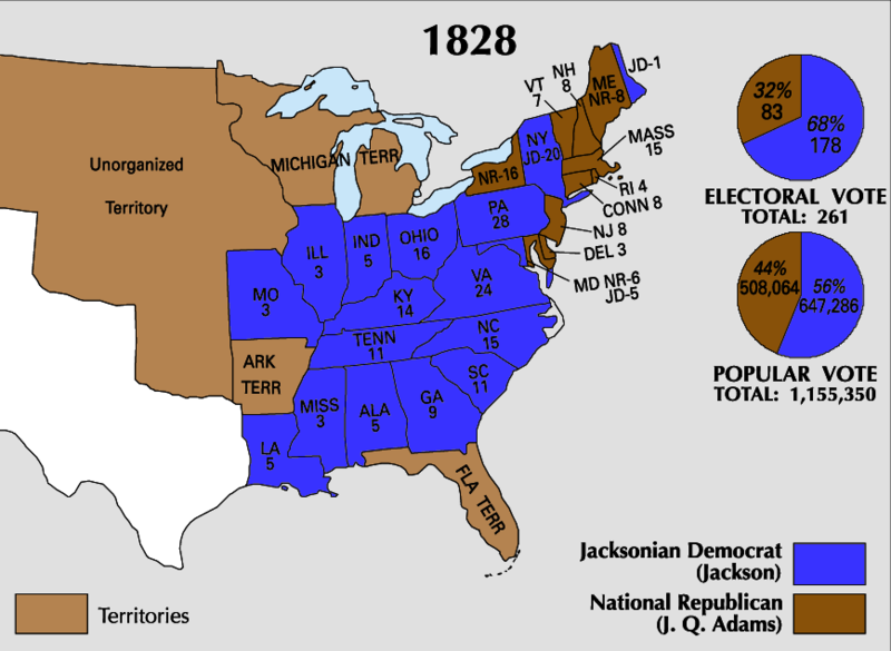 Lesson 4 The 1828 Campaign Of Andrew Jackson Issues In The Election 