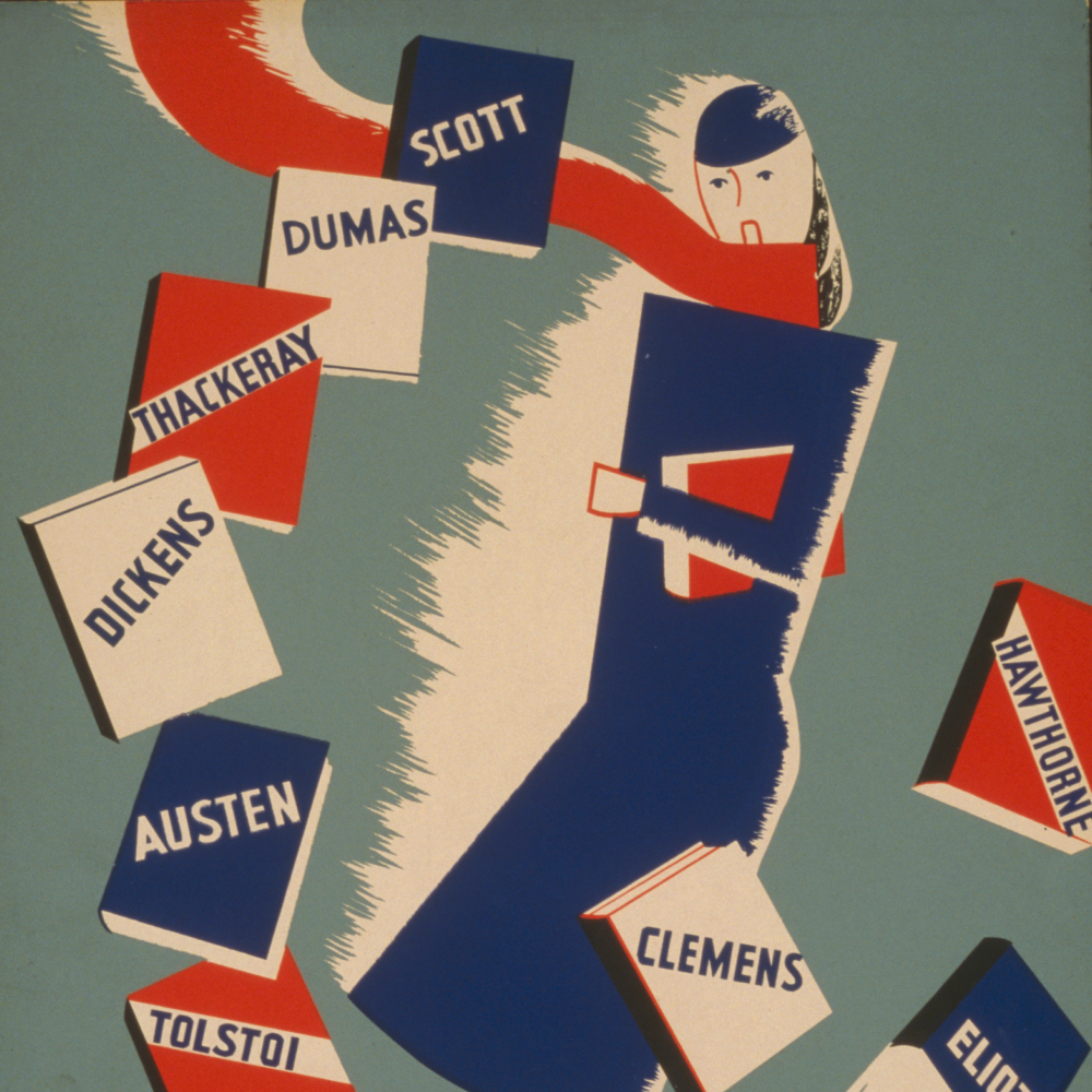 WPA poster encouraging reading