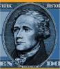 Image of Alexander Hamilton from exhibit website