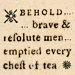 Boston Tea Party announcement