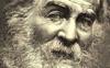engraving of Whitman from Whitman Archives website