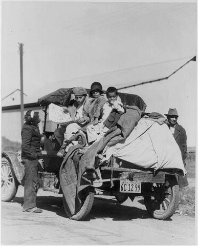 To harvest the crops of California thousands of families live literally on wheels, San Joaquin Valley