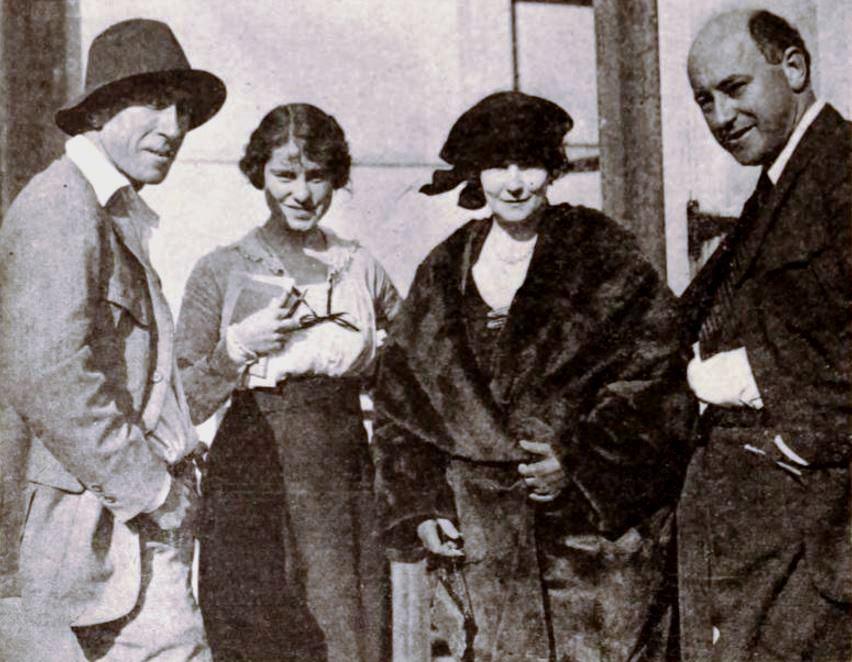 Director William C. de Mille, screenwriters Jeanie Macpherson and Elinor Glyn, and director Cecil B. DeMille.&nbsp;Exhibitors Herald, December 11, 1920.&nbsp;