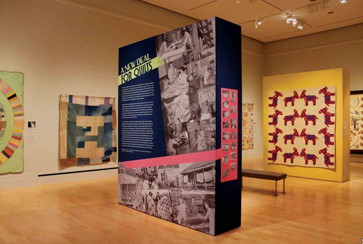 An exhibition in Nebraska features stories of quiltmakers from around the United States. &nbsp;