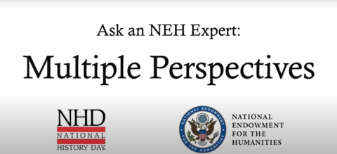 Ask an NEH Expert: Multiple Perspectives title page