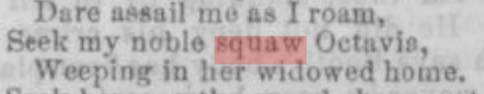 "Squow" in Newspaper