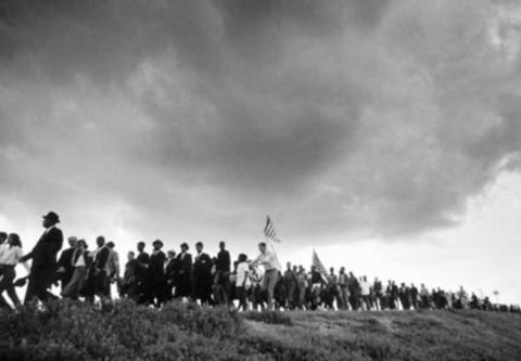 James Karales's "Selma to Montgomery March for Voting Rights in 1965"