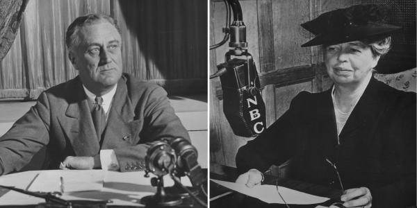 Franklin and Eleanor Roosevelt's Historic Broadcasts.