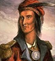 Portrait of Shawnee Chief Tecumseh