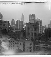 Lower New York City, early 1900s.