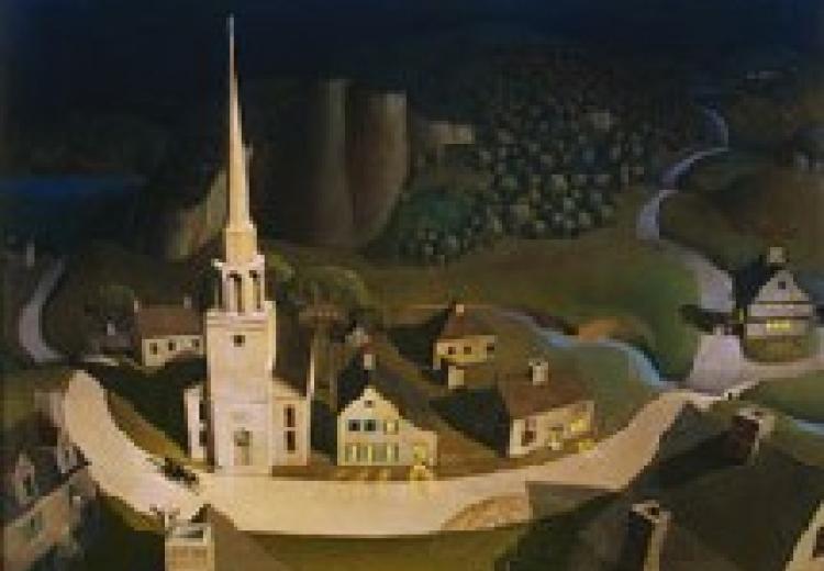 The Midnight Ride of Paul Revere, Grant Wood