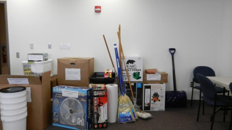 Shared Disaster Supply Cache for the AFR Pittsburgh