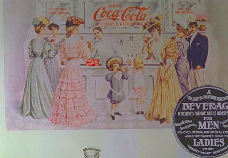 Ad for Coca-Cola, 1890s