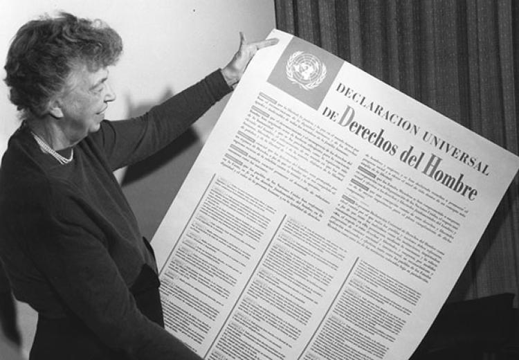Eleanor Roosevelt and United Nations Universal Declaration of Human Rights, Lake