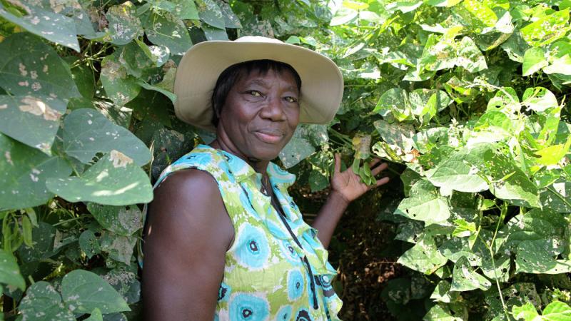 Haylene Green of West End Community Urban Garden Nursery, Atlanta, GA. 