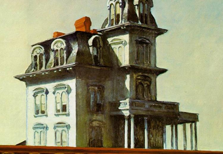 Hopper's "House by the Railroad Tracks"
