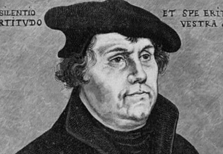 Martin Luther, engraved by Theodore Knesing