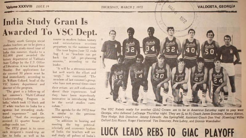 The Spectator, March 2, 1972.  Vol. 38, Issue 19.  Valdosta State College, 1972.