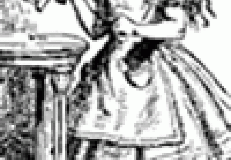 Drawing of Alice in Wonderland