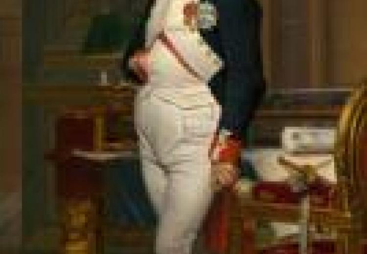Jacques-Louis David - The Emperor Napoleon in His Study at the Tuileries