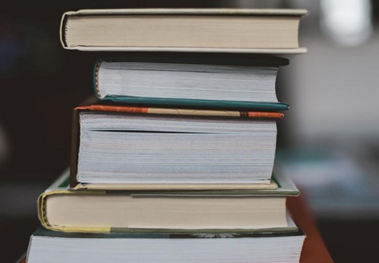 stack of books
