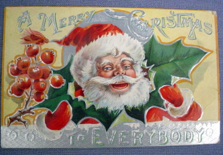 Christmas Postcard circa 1900