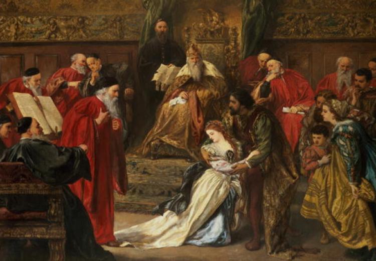 Cordelia in the Court of King Lear (1873)