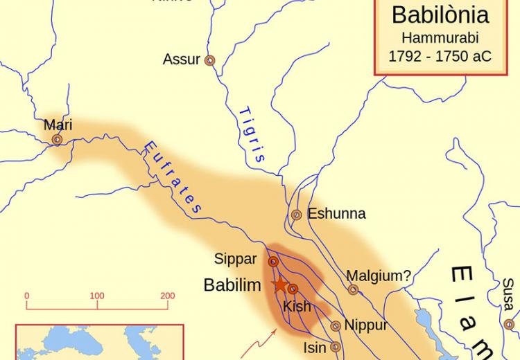 Hammurabi ruled ancient Babylonia and a good part of the Mesopotamian basin