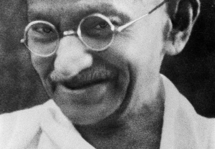 Mohandas K. Gandhi, late 1930s