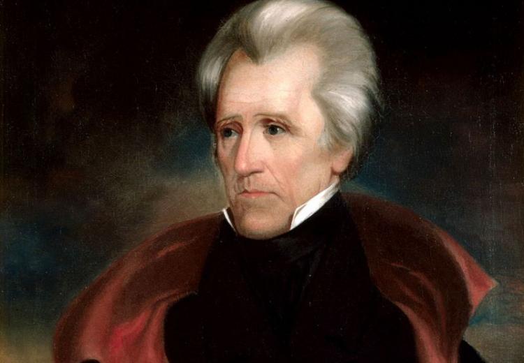 Portrait of Andrew Jackson, the seventh president of the United States.
