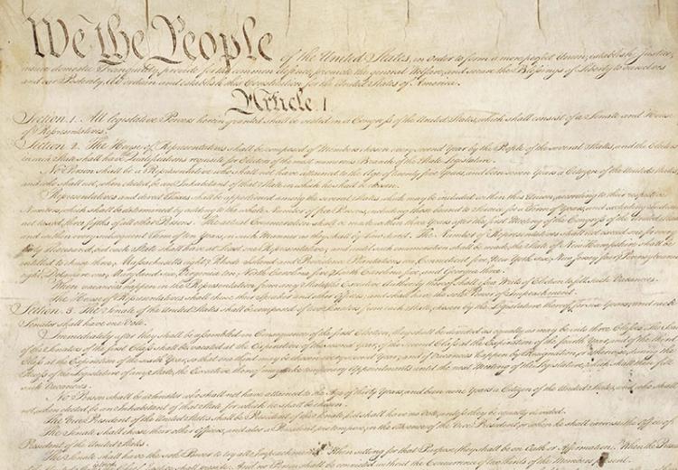 Sign a Pocket Constitution for a K-12 Student