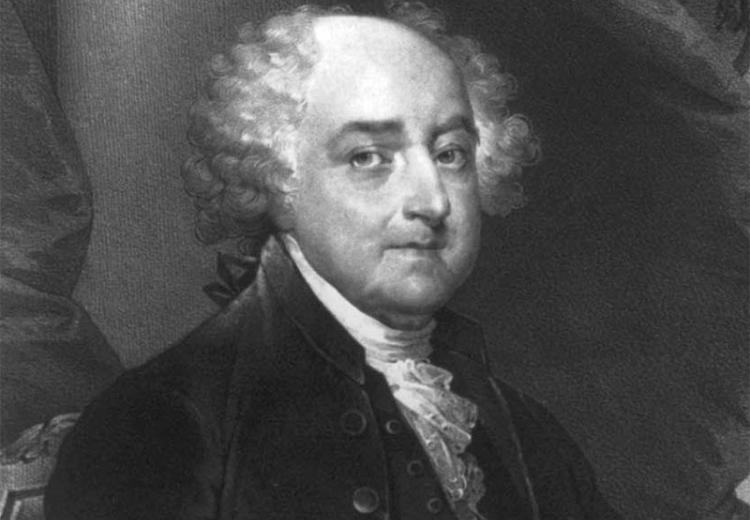 John Adams, 2nd president of the United States.