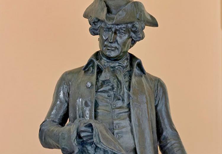 Statue of John Hanson by Richard E. Brooks