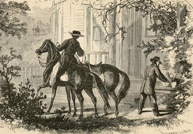 Louisiana plantation, 1865