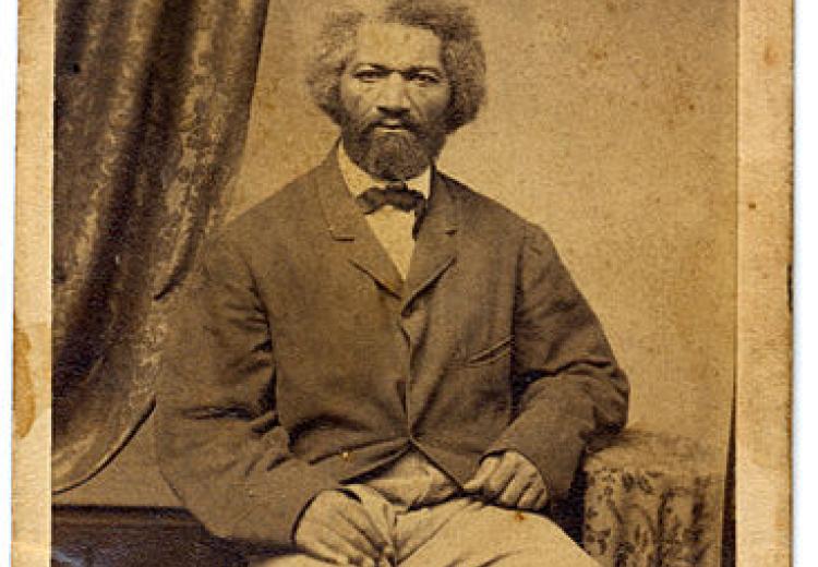 Photography of Frederick Douglass, ca. 1860s.
