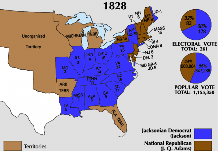 Lesson 4: The 1828 Campaign of Andrew Jackson: Issues in the Election of 1828 (and Beyond) | NEH-Edsitement