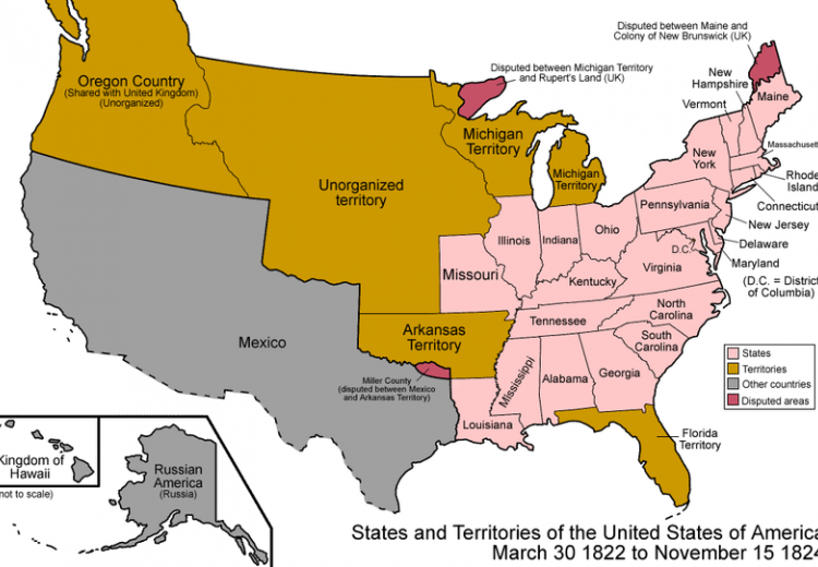 Electoral College Map Presidential Election Of 1816