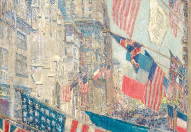 Allies Day, May 1917, by Childe Hassam