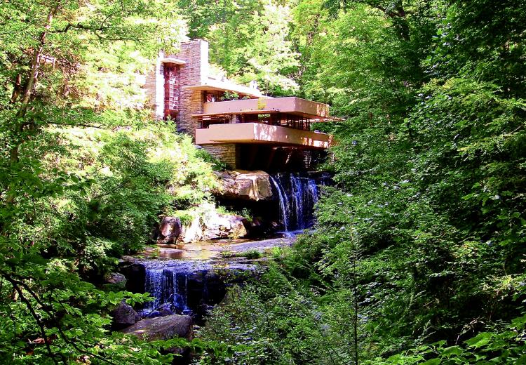 Fallingwater, Frank Lloyd Wright, 1935-1939