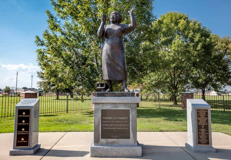 Fannie Lou Hamer Memorial Statue (Ruleville, MS). 