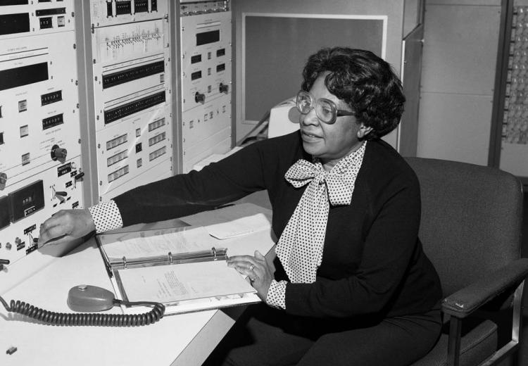 Photograph of Mary Jackson, who in 1958 became NASA's first black female engineer.