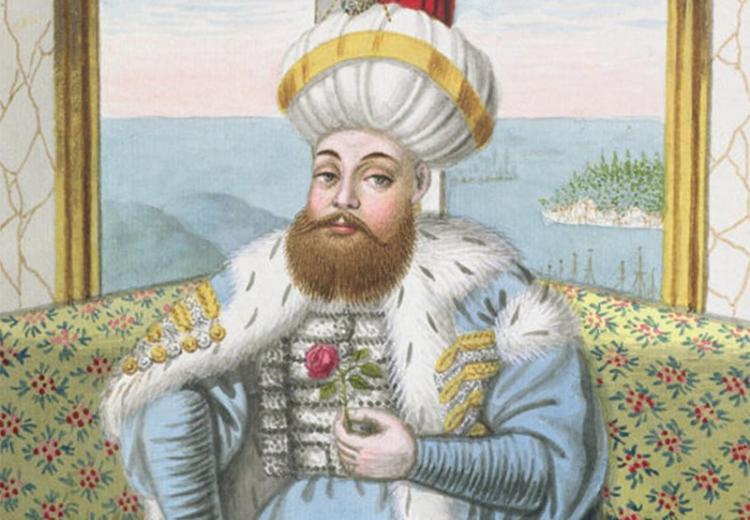 Portrait of Mehmed II, Sultan of the Ottoman Empire.