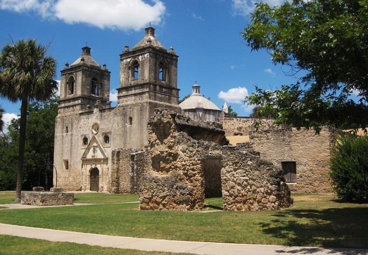 Mission Nuestra Señora de la Concepción de Acuña, San Antonio, Texas, 1755. 