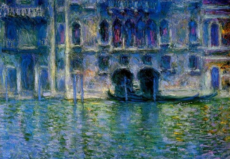 Palazzo da Mula at Venice, Claude Monet.